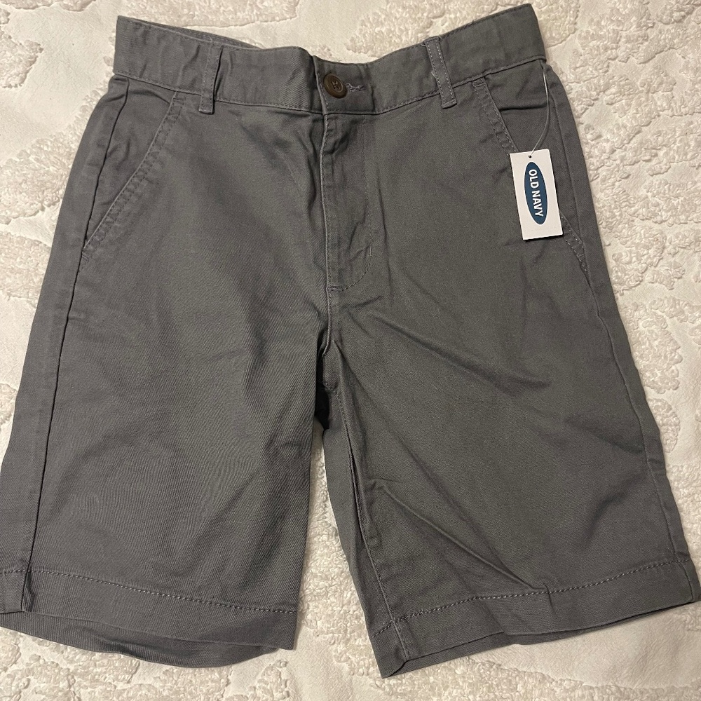 Boys Old Navy Flat Front Twill Shorts
